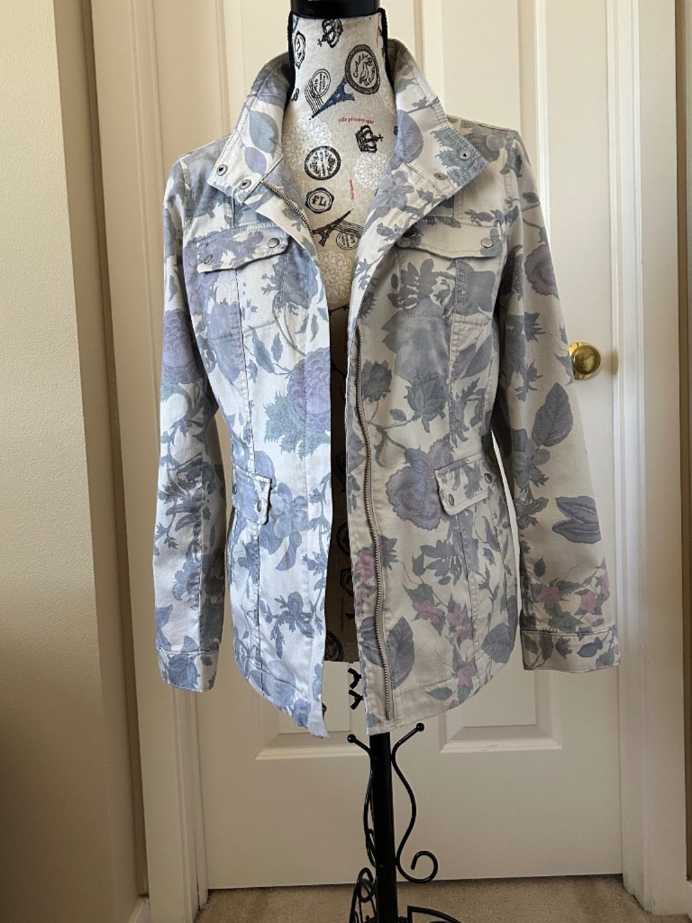 Floral Utility Jacket